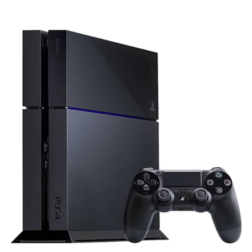 Sony PS4 Console in Matte Black with Matching Controller